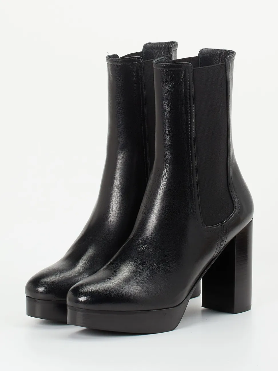 Konstantin Starke – Chelsea Boots aus Lammleder schwarz