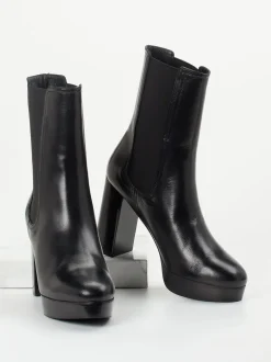 Konstantin Starke – Chelsea Boots aus Lammleder schwarz