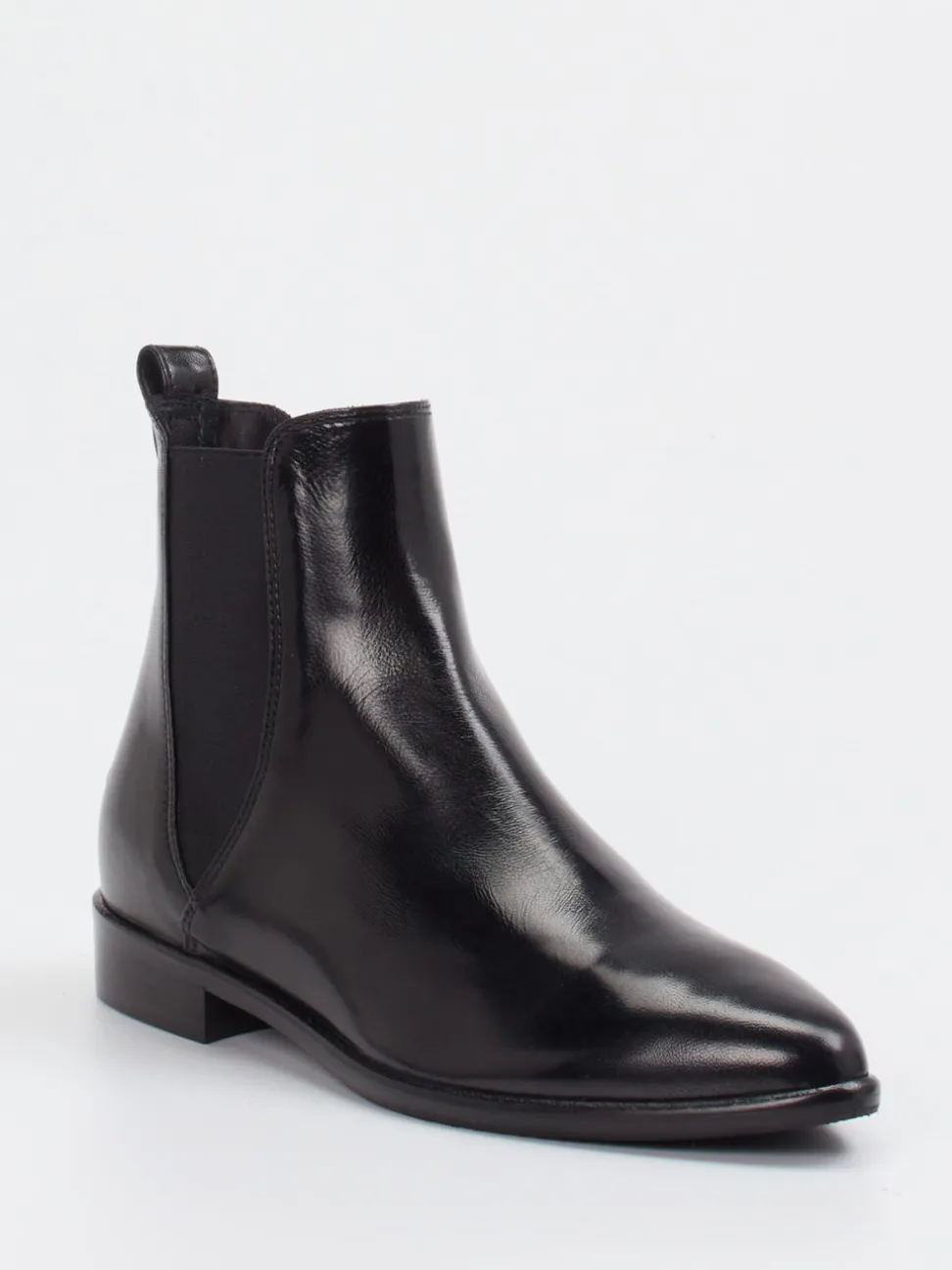Konstantin Starke – Chelsea Boots aus Lammleder schwarz