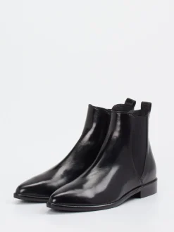 Konstantin Starke – Chelsea Boots aus Lammleder schwarz