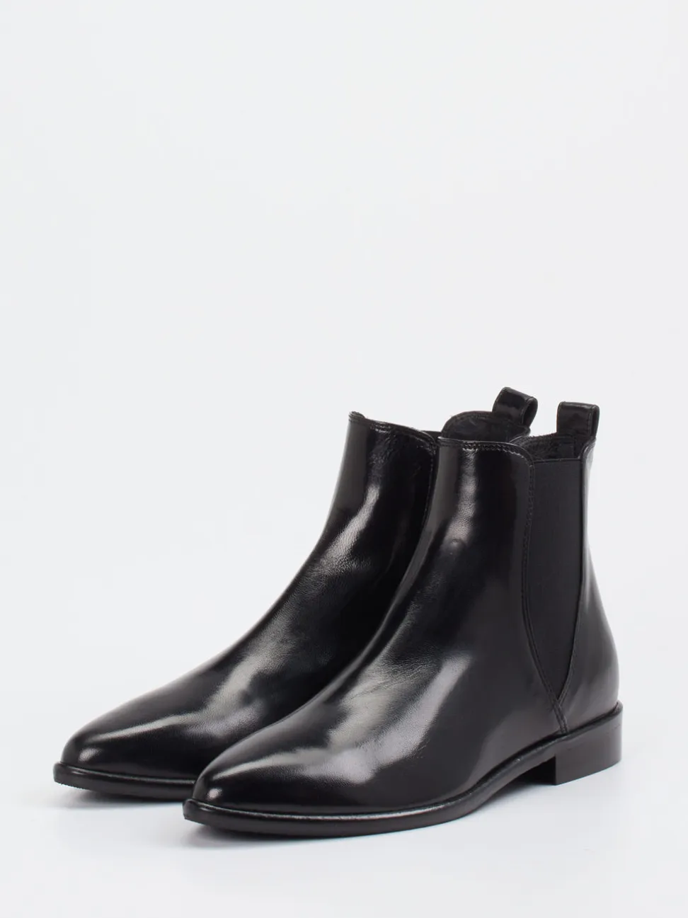 Konstantin Starke – Chelsea Boots aus Lammleder schwarz