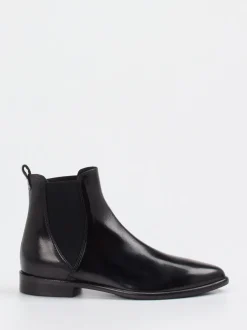 Konstantin Starke – Chelsea Boots aus Lammleder schwarz