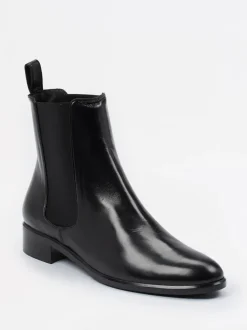 Konstantin Starke – Chelsea Boots aus Lammleder schwarz