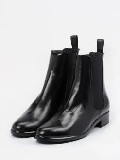 Konstantin Starke – Chelsea Boots aus Lammleder schwarz