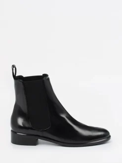 Konstantin Starke – Chelsea Boots aus Lammleder schwarz