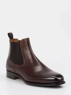 Konstantin Starke – Chelsea Boots aus Kalbleder Dunkelbraun