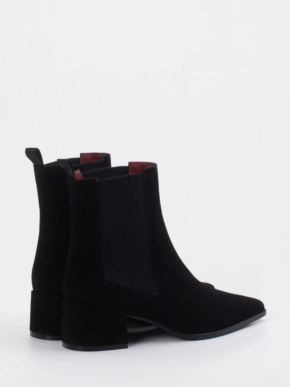 Konstantin Starke – Chelsea Boots aus Veloursleder Schwarz
