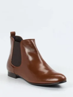 Konstantin Starke – Chelsea Boots aus Lammleder Braun