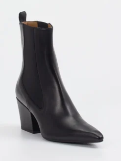 Konstantin Starke – Chelsea-Stiefelette aus Lammleder schwarz