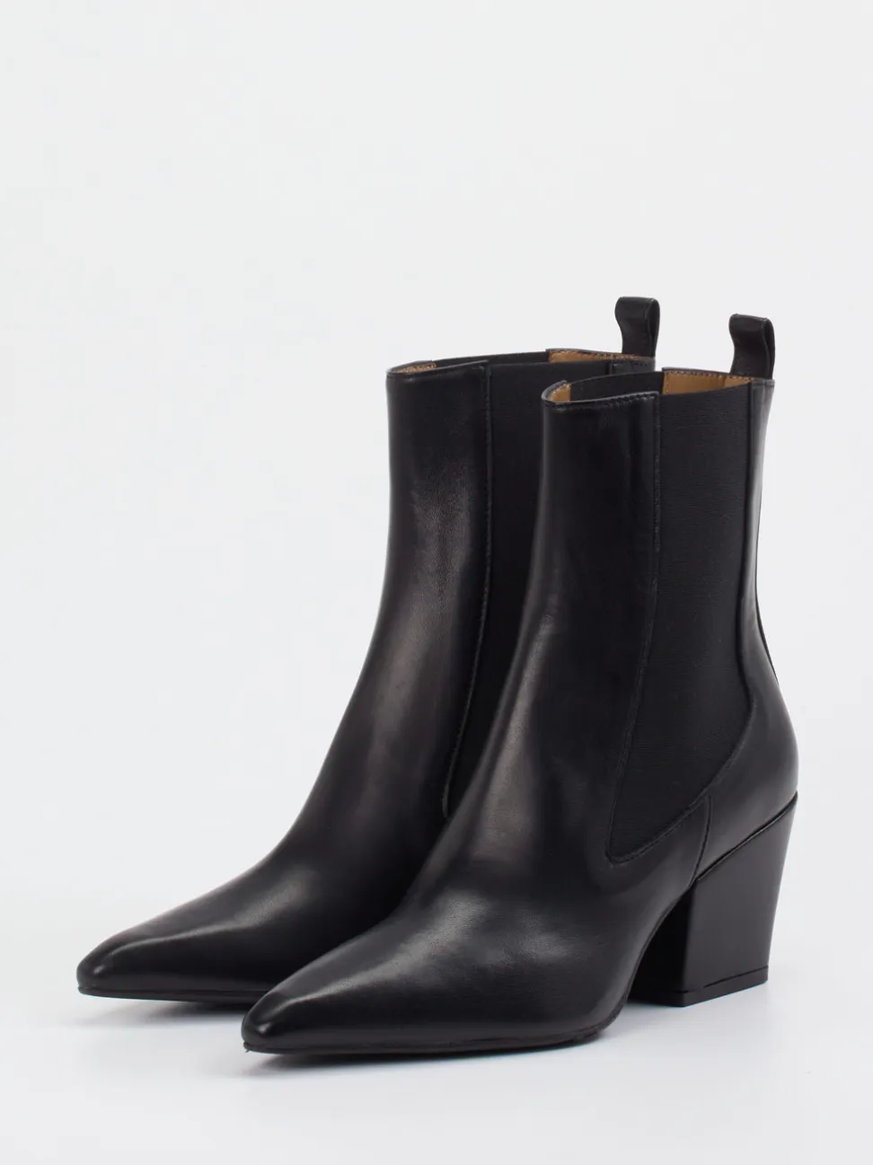 Konstantin Starke – Chelsea-Stiefelette aus Lammleder schwarz