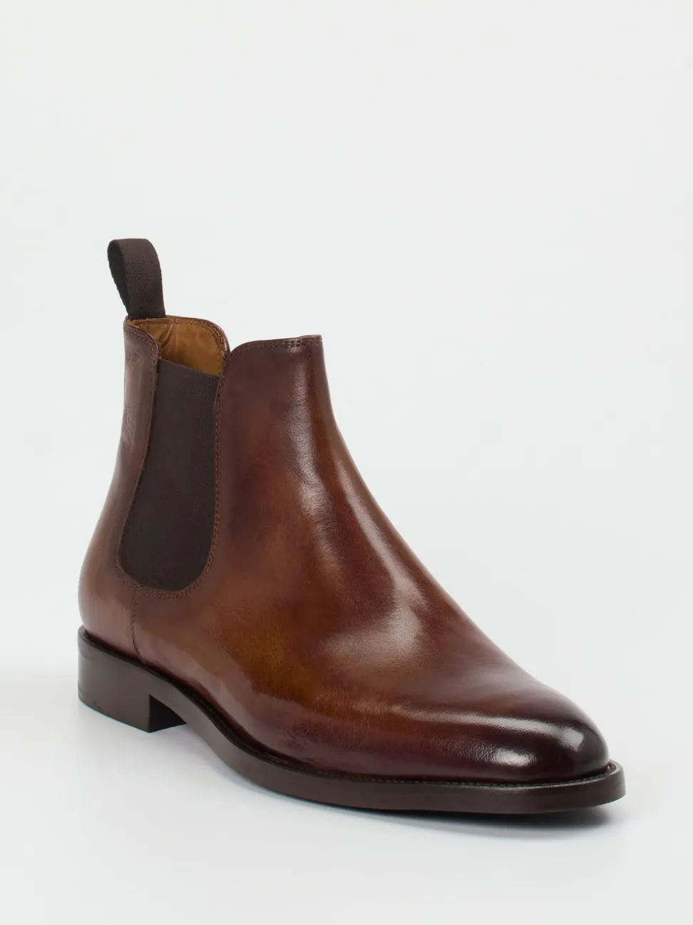 Konstantin Starke – Chelsea Boots aus Büffelleder braun