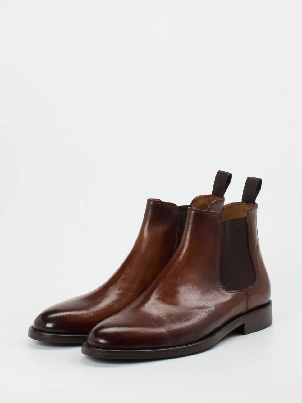 Konstantin Starke – Chelsea Boots aus Büffelleder braun
