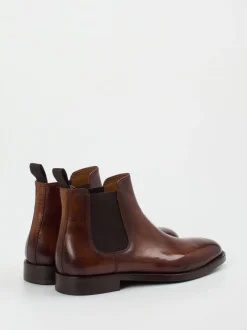 Konstantin Starke – Chelsea Boots aus Büffelleder braun