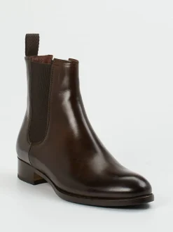 Konstantin Starke – Chelsea Boots aus Kalbleder Dunkelbraun