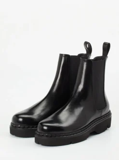 Konstantin Starke – Chelsea Boots aus Lammleder Schwarz