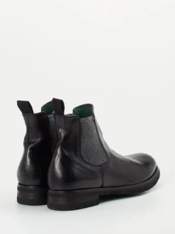 Konstantin Starke – Chelsea Boots aus Känguruleder schwarz