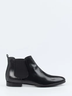 Konstantin Starke – Chelsea Boots aus Lammleder schwarz