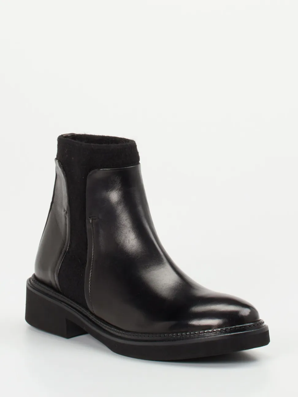 Konstantin Starke – Chelsea Boots aus Kalbleder Schwarz