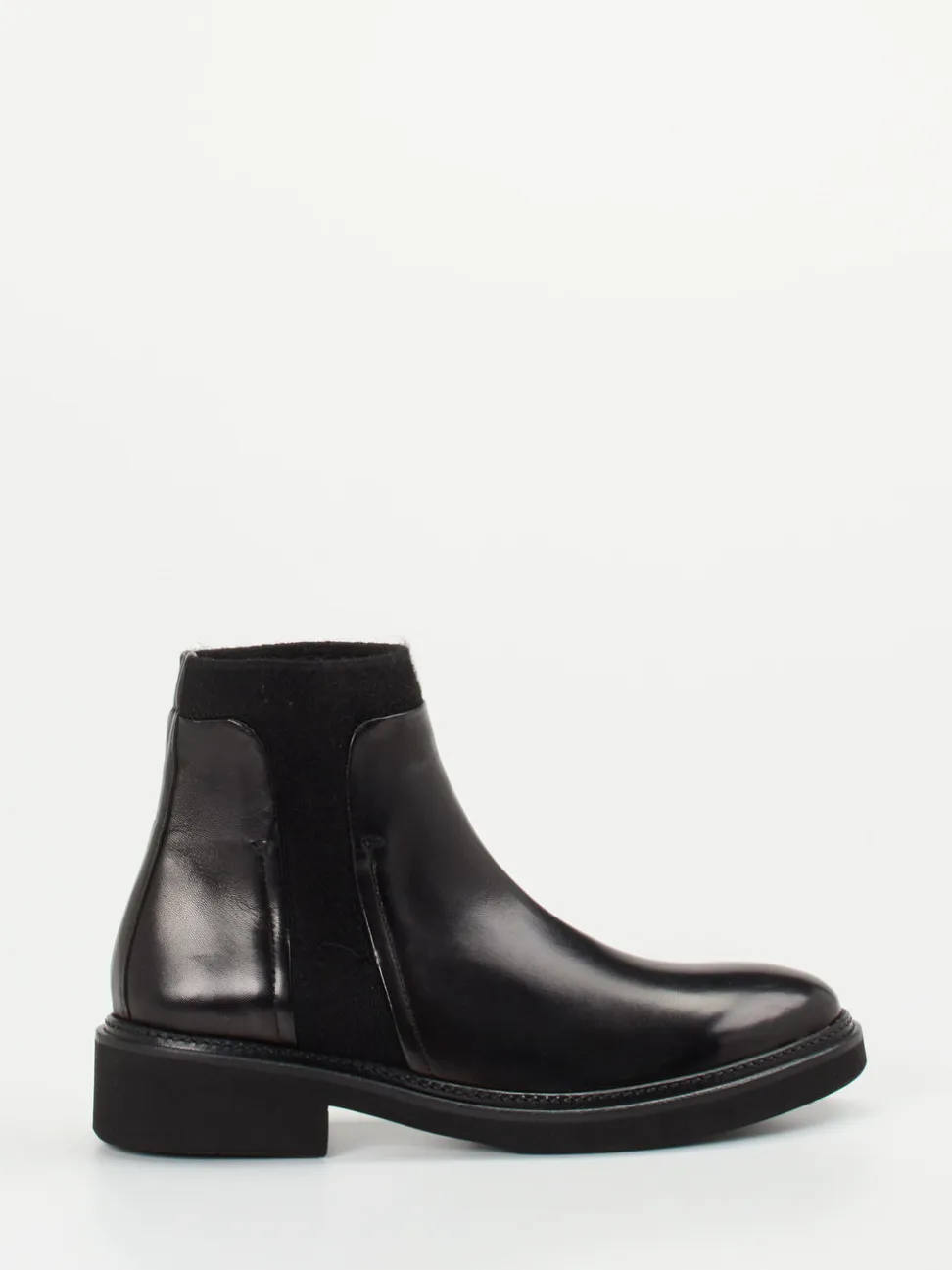 Konstantin Starke – Chelsea Boots aus Kalbleder Schwarz