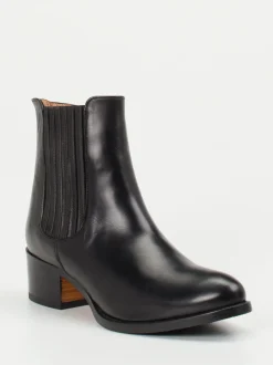 Konstantin Starke – Chelsea Boots aus Kalbleder Schwarz
