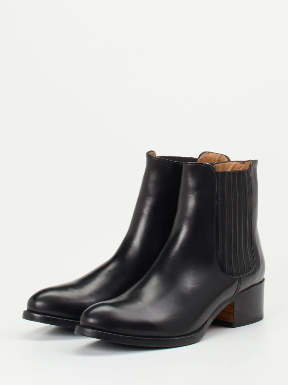 Konstantin Starke – Chelsea Boots aus Kalbleder Schwarz