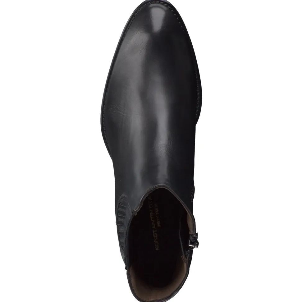 Konstantin Starke – Chelsea Boots aus Kalbleder Schwarz