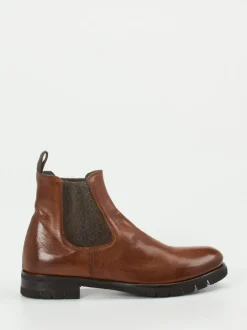 Konstantin Starke – Chelsea Boots aus Känguruleder cognac