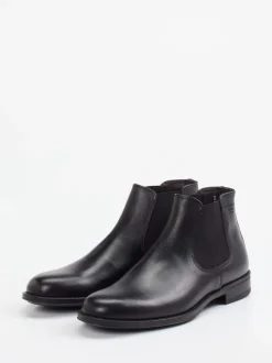 Konstantin Starke – Chelsea Boots aus Kalbleder schwarz