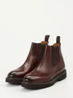 Konstantin Starke – Chelsea Boots aus Kalbleder Dunkelbraun