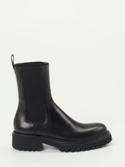 Konstantin Starke – Chelsea Boots aus Kalbleder schwarz