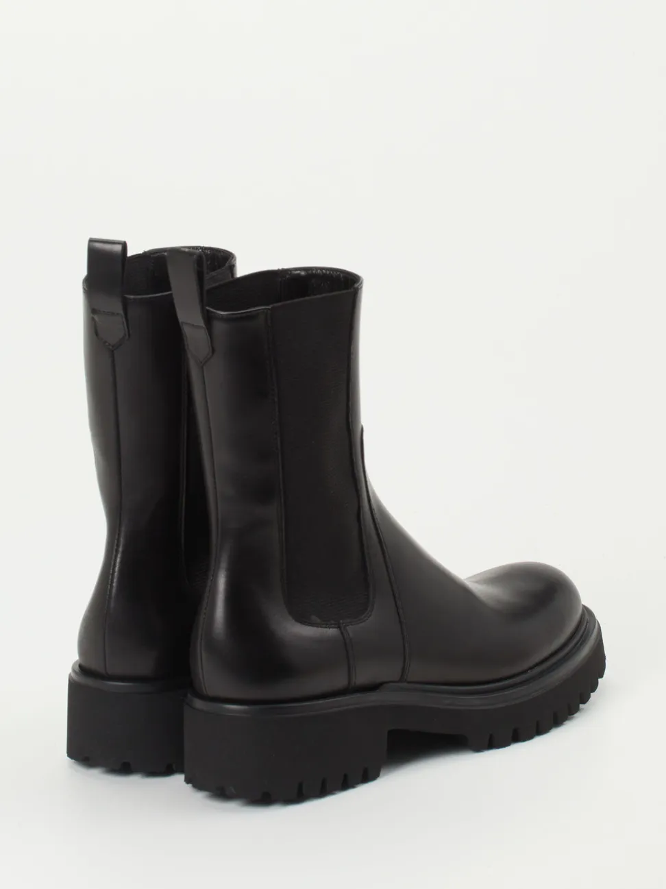 Konstantin Starke – Chelsea Boots aus Kalbleder schwarz