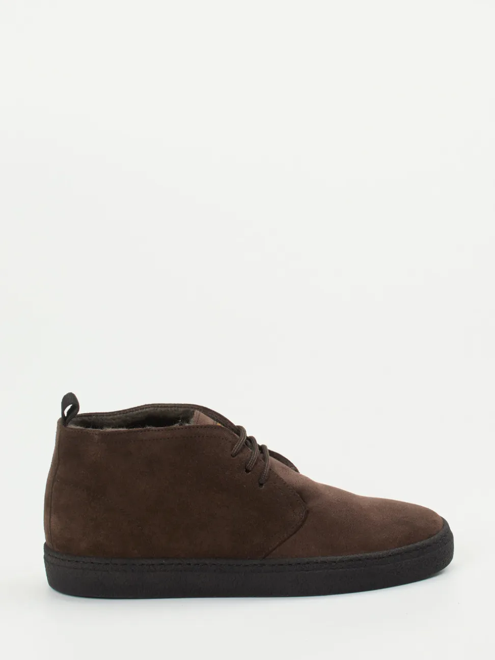 Konstantin Starke – Chukka Boots aus Veloursleder dunkelbraun