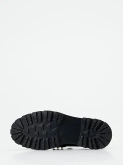 Konstantin Starke – Chunky Loafer aus Hochglanzleder Schwarz