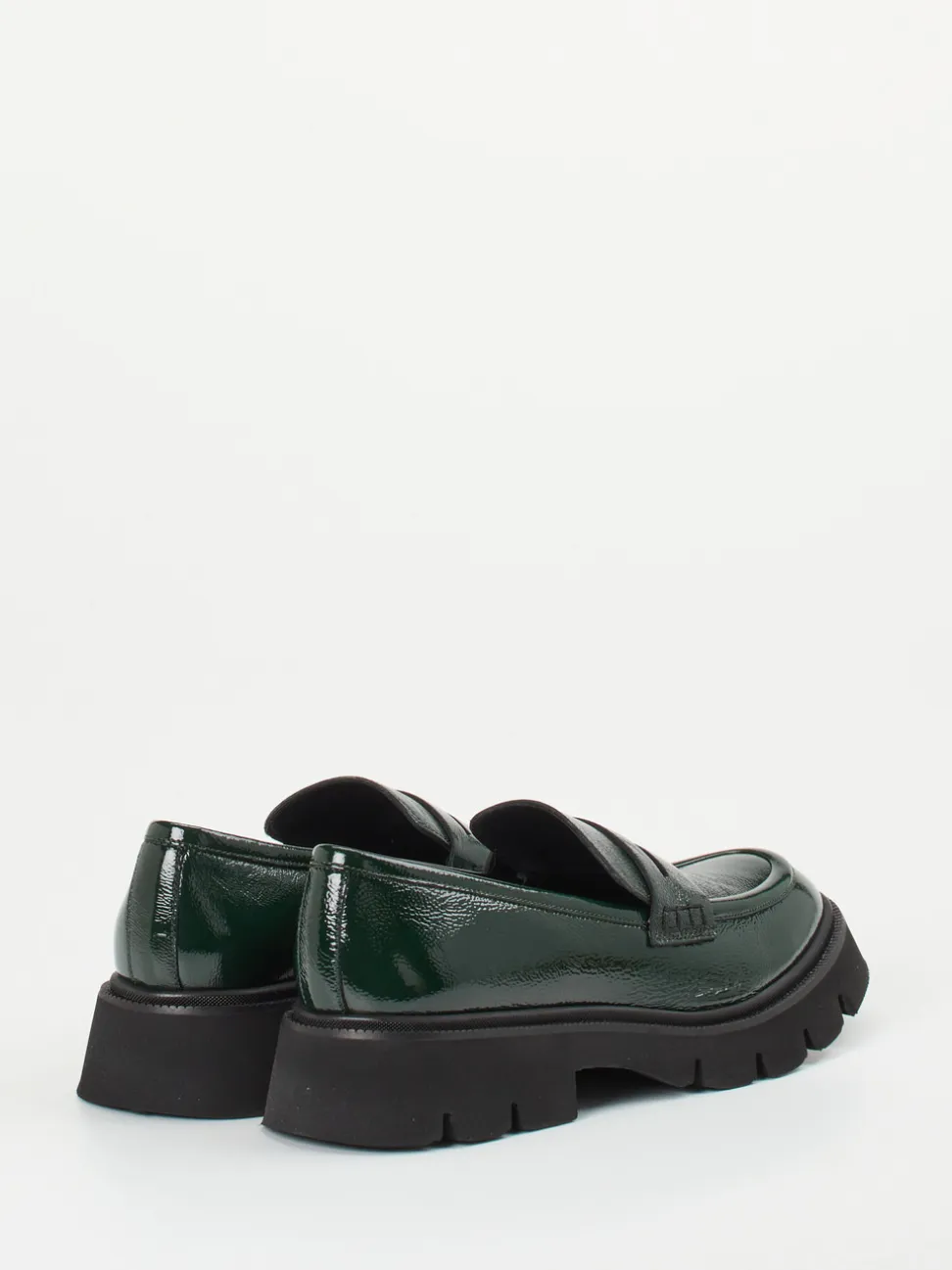 Konstantin Starke – Chunky Loafer aus Lackleder grün