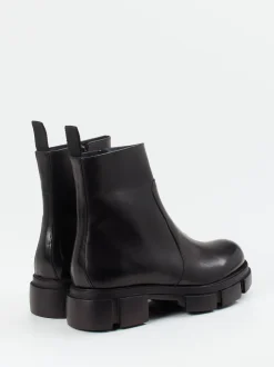 Konstantin Starke – Chunky-Stiefelette aus Kalbleder schwarz