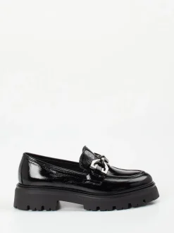 Konstantin Starke – Chunky-Loafer aus Lackleder Schwarz