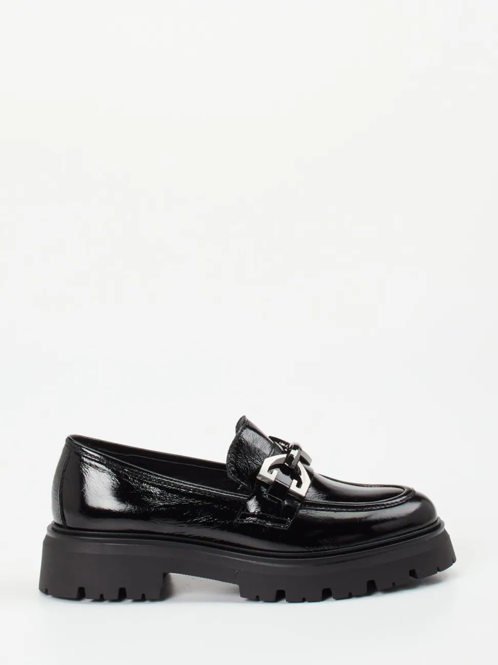 Konstantin Starke – Chunky-Loafer aus Lackleder Schwarz