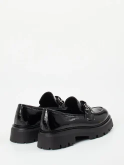 Konstantin Starke – Chunky-Loafer aus Lackleder Schwarz