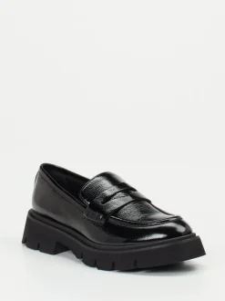 Konstantin Starke – Chunky Loafer aus Lackleder schwarz