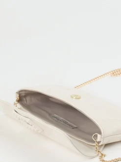 Konstantin Starke – Clutch aus Lackleder Elfenbeinweiß