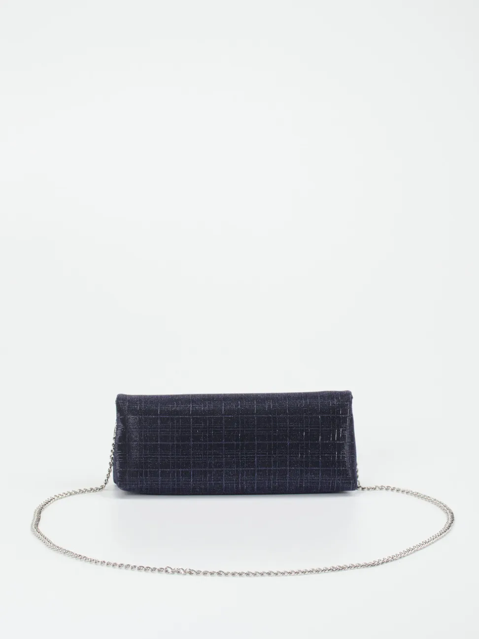 Konstantin Starke – Clutch aus Textil Dunkelblau