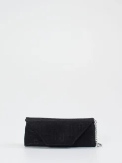Konstantin Starke – Clutch aus Textil schwarz