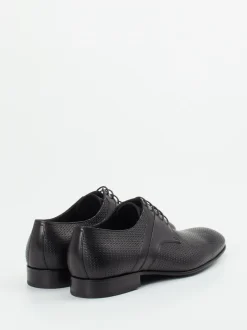 Konstantin Starke – Derby-Schnürschuh aus Leder schwarz