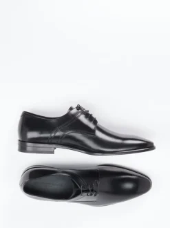 Konstantin Starke – Derby-Schuhe aus Kalbleder Schwarz