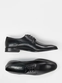 Konstantin Starke – Derby-Schuhe aus Kalbleder schwarz