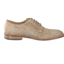 Konstantin Starke – Derby-Schnürschuhe aus Veloursleder Beige