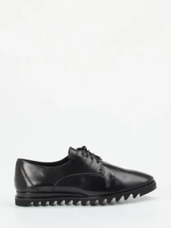 Konstantin Starke – Derby-Schuhe aus Lammleder Schwarz