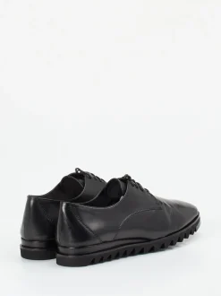 Konstantin Starke – Derby-Schuhe aus Lammleder Schwarz