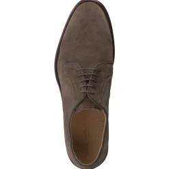 Konstantin Starke – Derby-Schnürschuh aus Veloursleder Braun