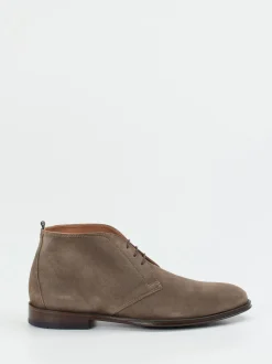 Konstantin Starke – Desert Boots aus Veloursleder Taupe